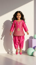 Pink Blossom Festive Kurta Set