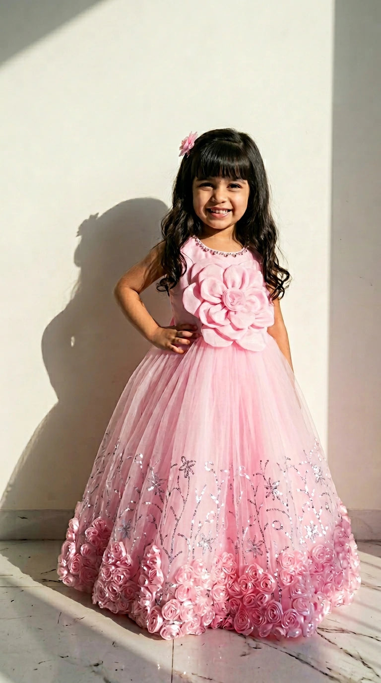 Blush Bloom Fairy Gown
