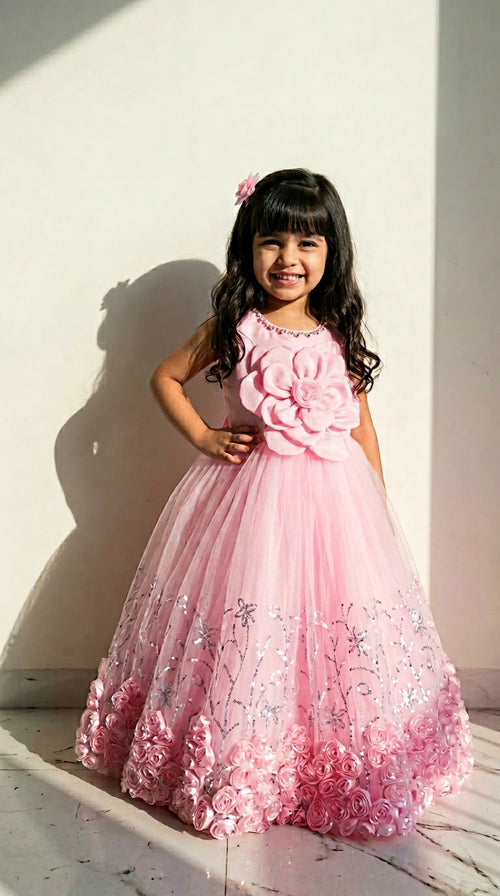 Blush Bloom Fairy Gown