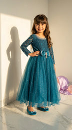 Emerald Sparkle Princess Gown