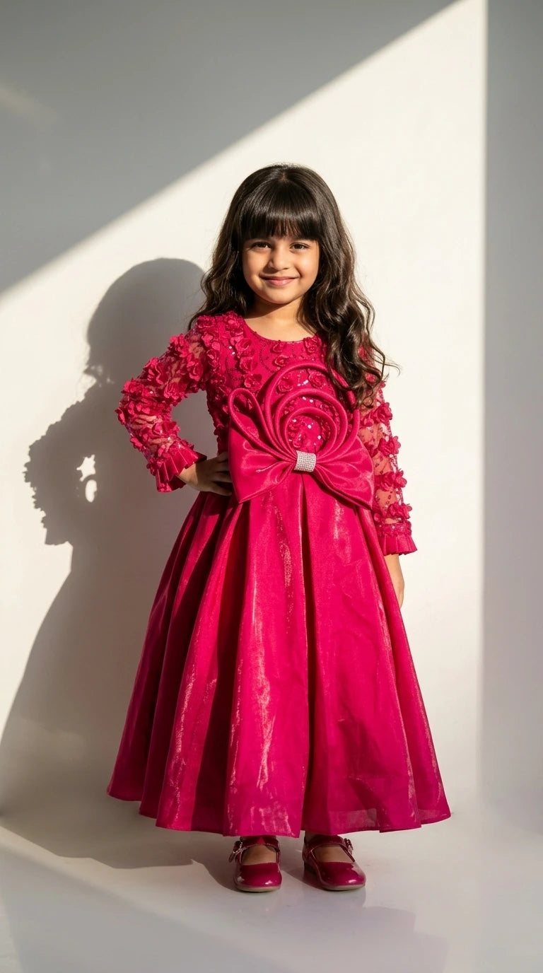 Ruby Bloom Princess Gown