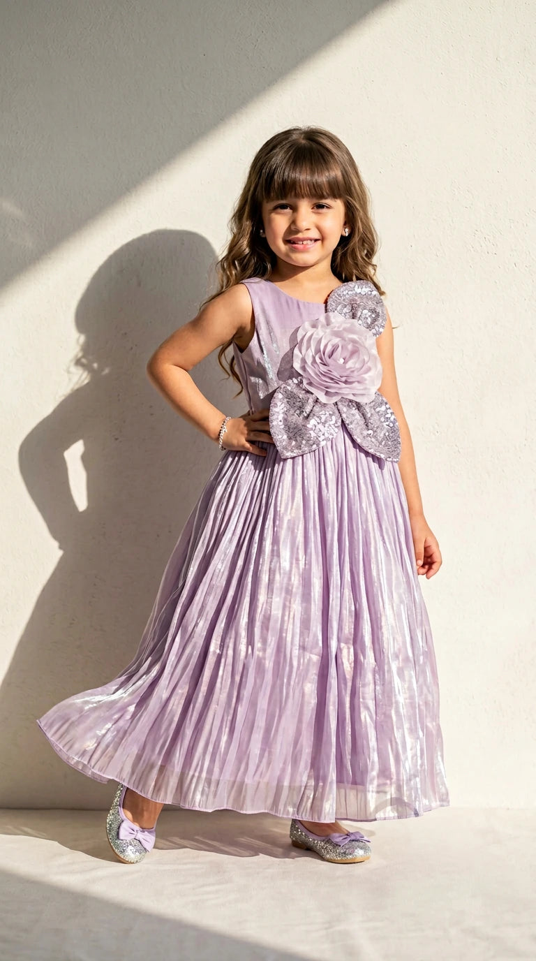 Lavender Bloom Princess Dress