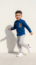 Royal Blue Play Shirt Set