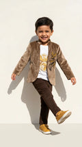 Heritage Brown Jacket Set