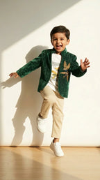 Emerald Party Jacket Set