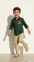 Forest Luxe Shirt Set