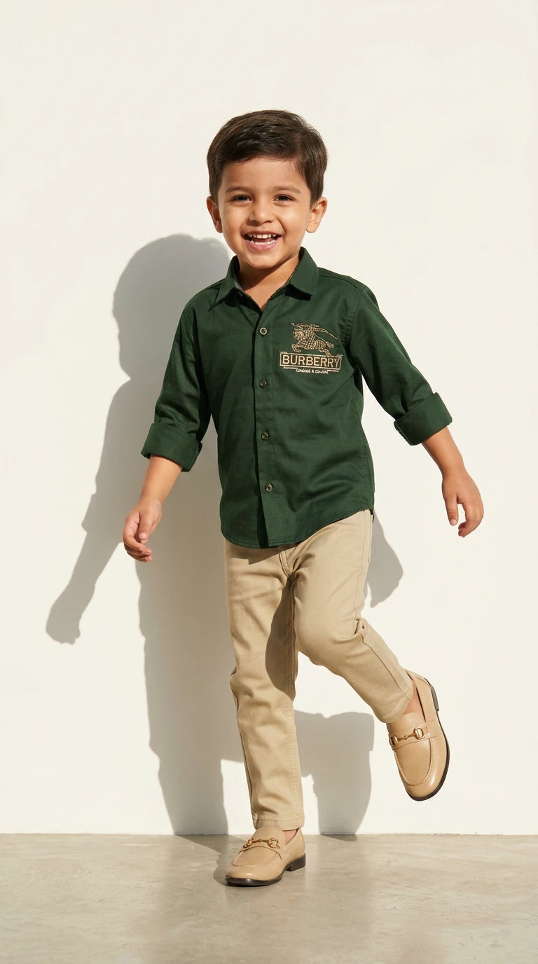 Forest Luxe Shirt Set