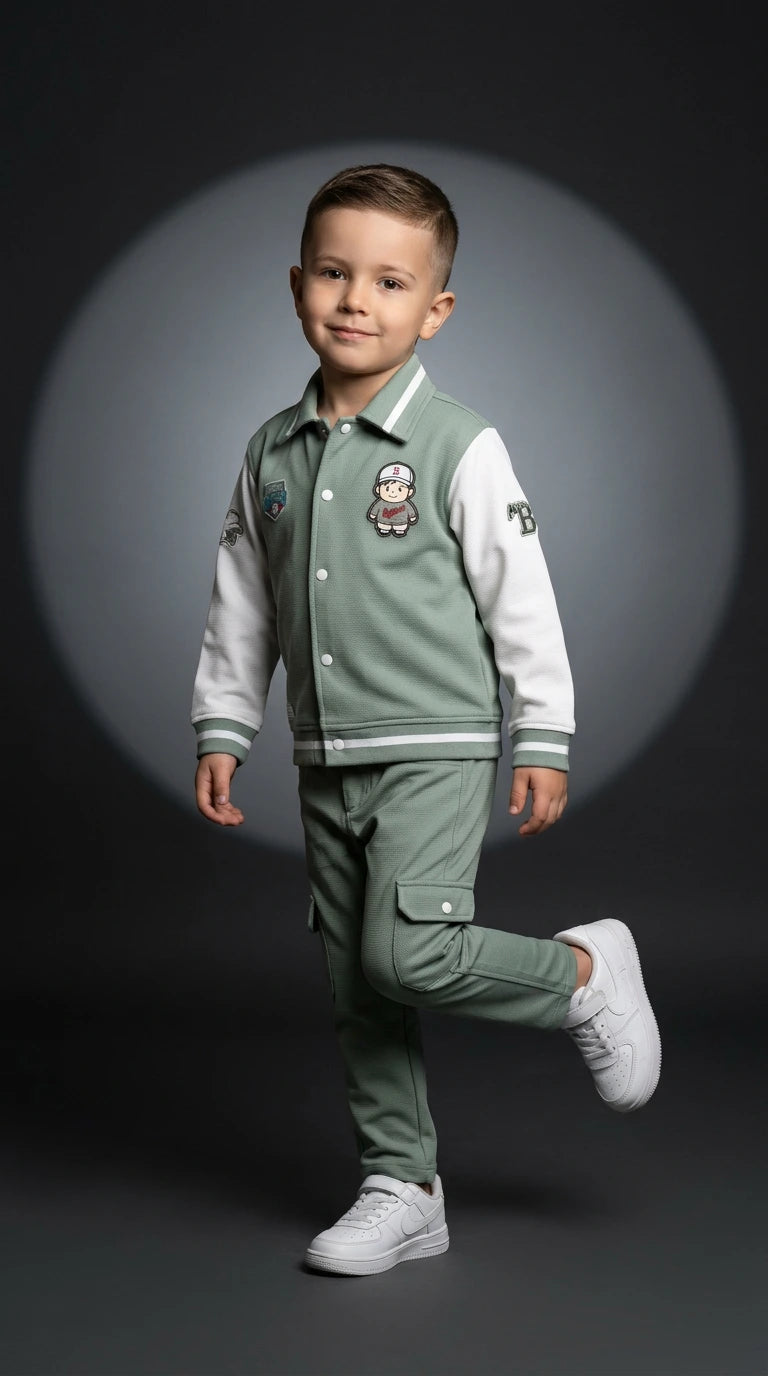 Varsity Jacket Co-ord Set