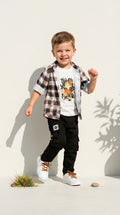Checkered Layered Casual Set