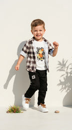 Checkered Layered Casual Set