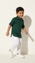 Classic Polo Shirt & Trousers Set