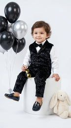 Classic Velvet Party Suit Set