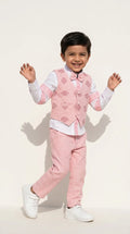 Pink Waistcoat Formal Set
