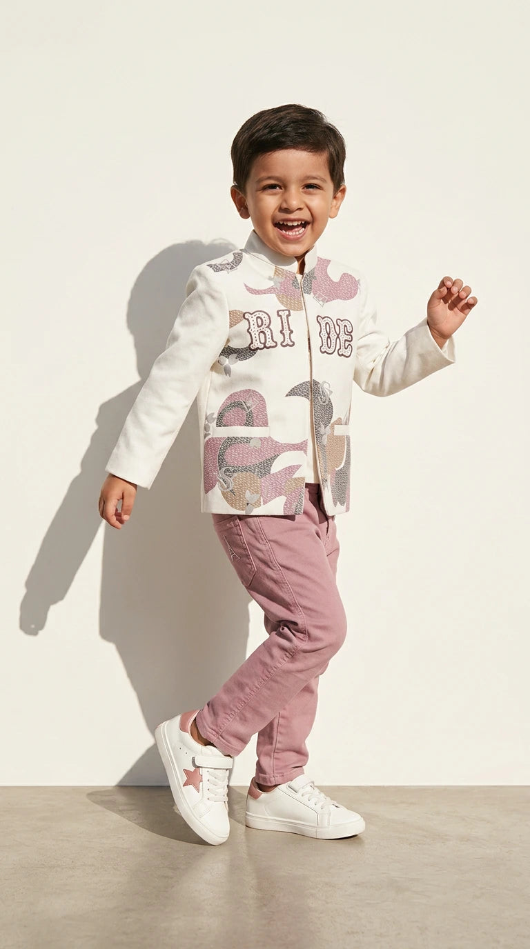 Blush Party Jacket Set