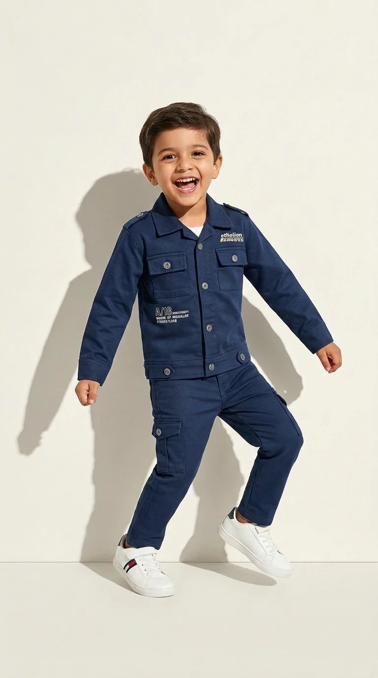 Navy Utility Coord Set