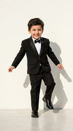 Royal Black Tuxedo Set