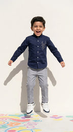 Midnight Classic Shirt Set