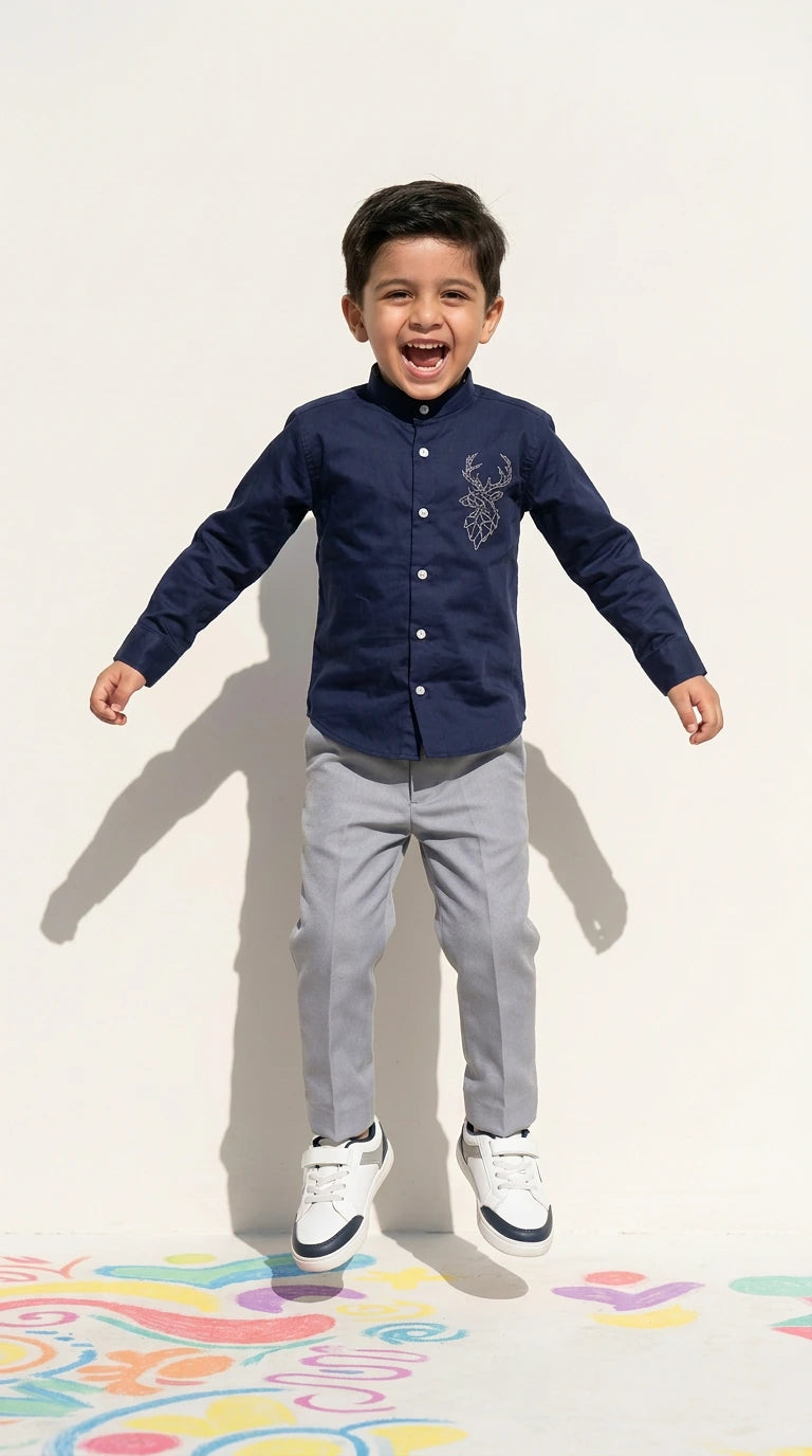 Midnight Classic Shirt Set