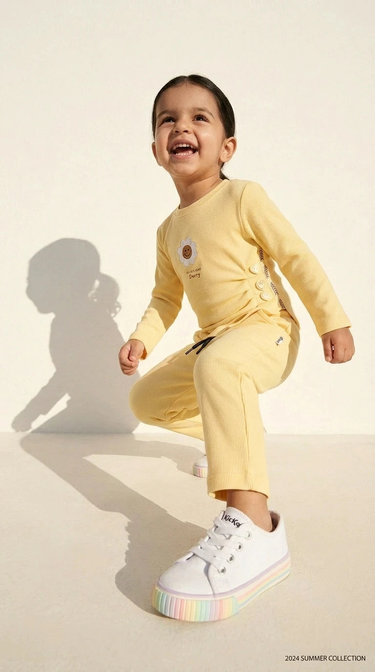 ETHNIA Sunny Ribbed Set