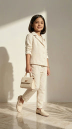 ETHNIA Classic Ivory Suit Set