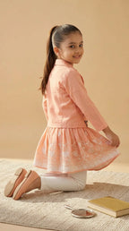 Peach Princess Dress Set