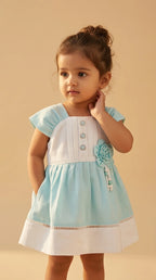 ETHNIA Sky Blue Charm Dress