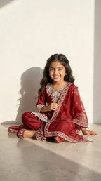 Ruby Royale Embroidered Salwar Suit Set