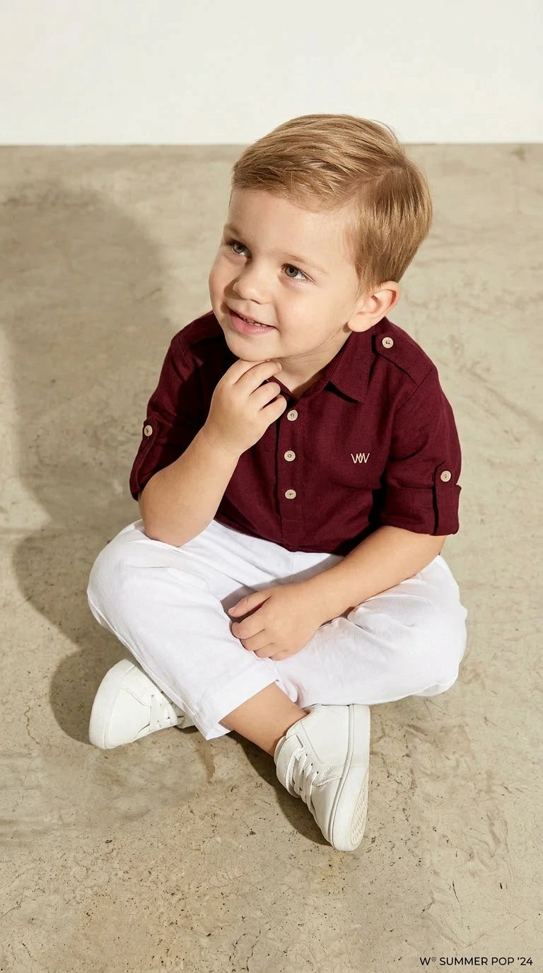 Smart Polo Kurta & Trouser Set