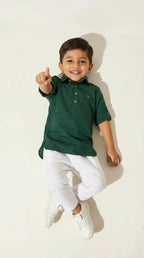 Classic Polo Shirt & Trousers Set