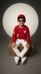 Urban Street Patch Sweatshirt Set