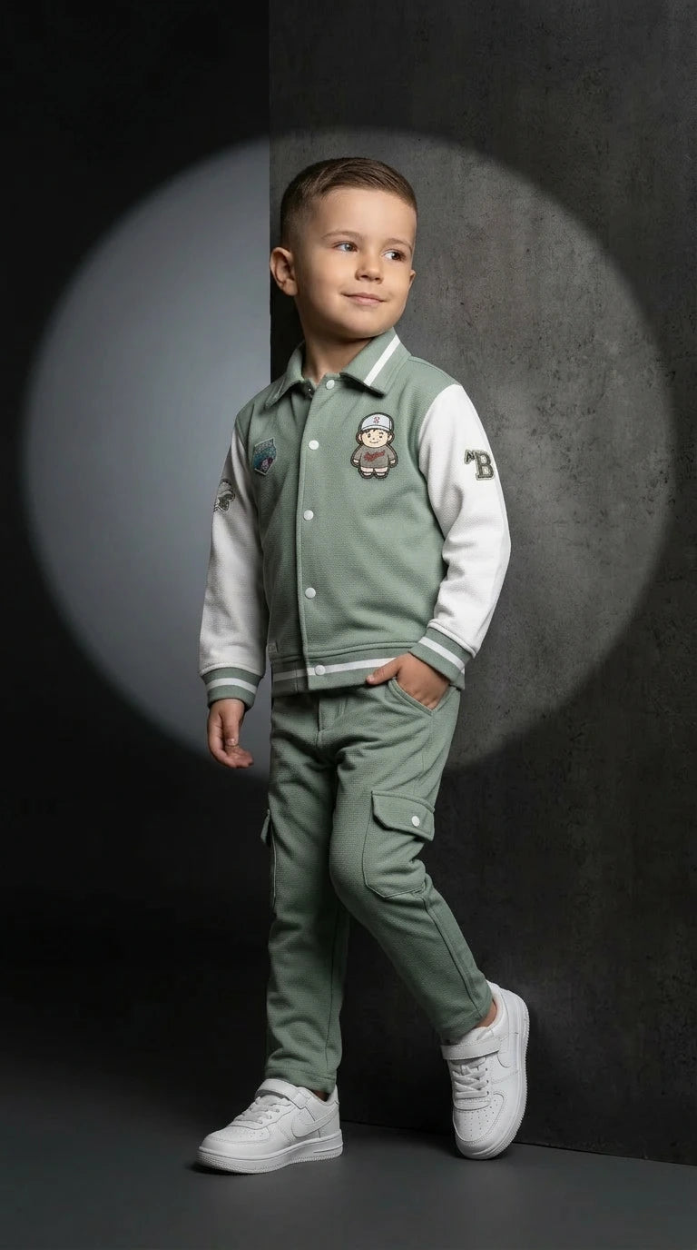 Varsity Jacket Co-ord Set