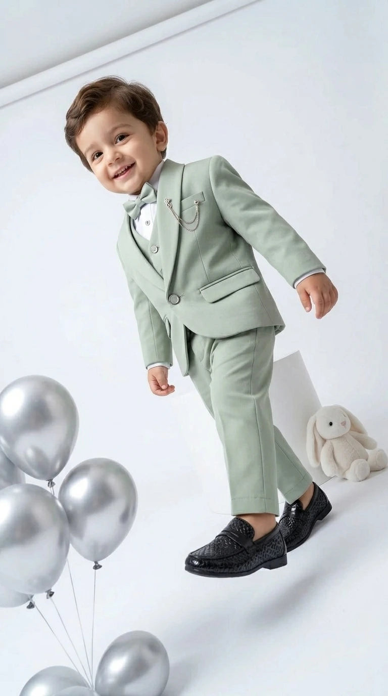 Premium Mint Green Formal Suit