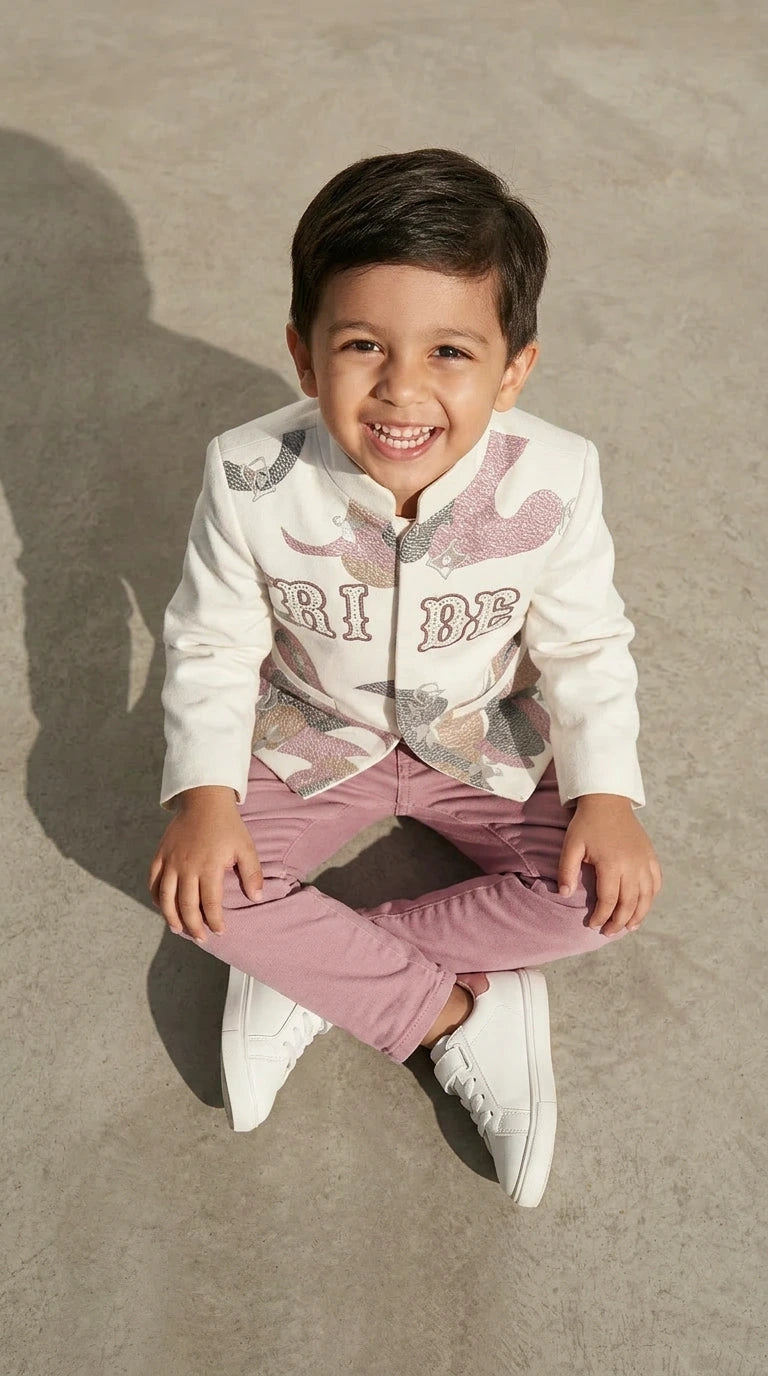 Blush Party Jacket Set