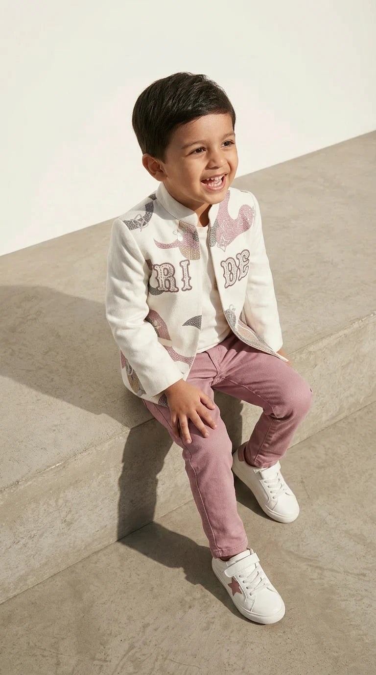 Blush Party Jacket Set