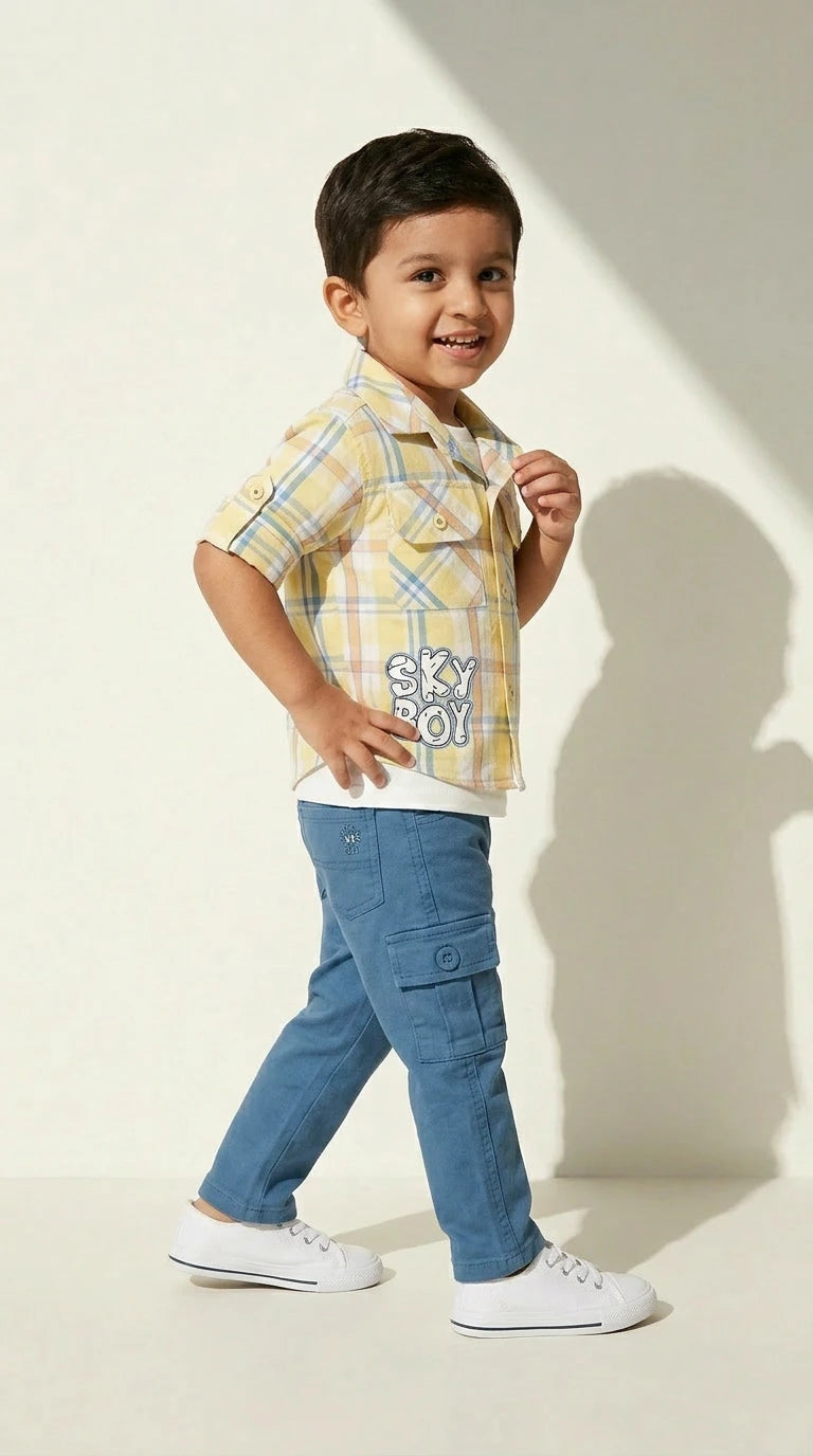 Sunny Check Casual Set