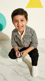 Mono Stripe Smart Set