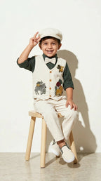 Safari Charm Waistcoat Set