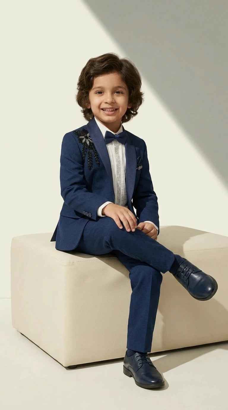 Regal Blue Suit Set