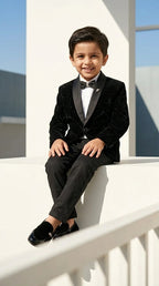 Black Velvet Luxe Suit