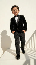 Black Velvet Luxe Suit