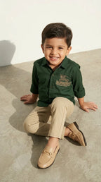 Forest Luxe Shirt Set