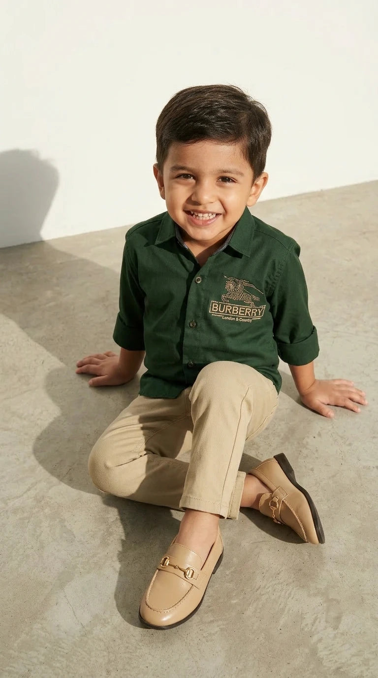 Forest Luxe Shirt Set