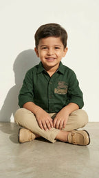 Forest Luxe Shirt Set