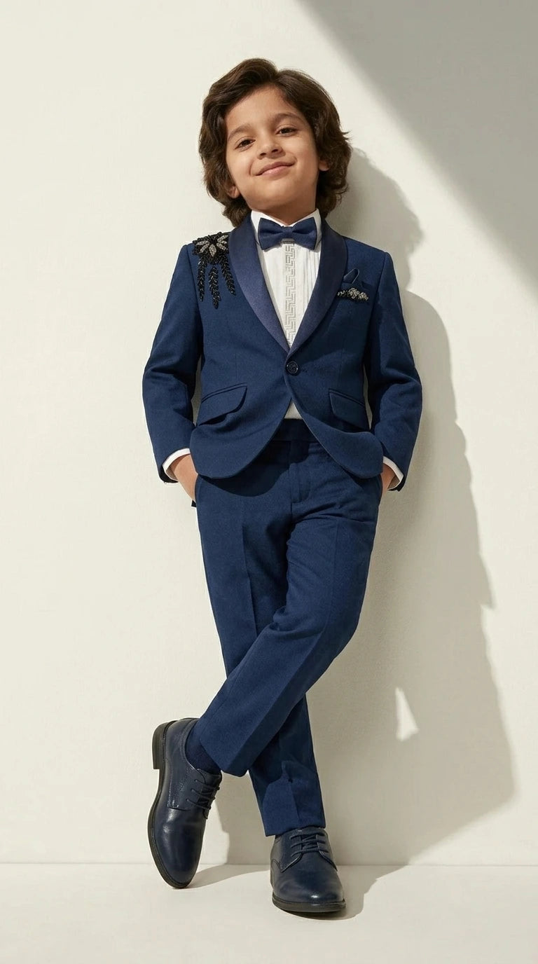 Regal Blue Suit Set