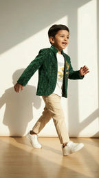 Emerald Party Jacket Set