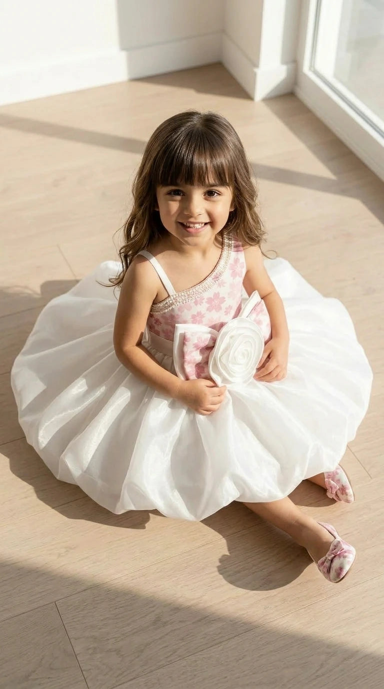 Blossom Bow Bubble Dress