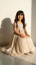 Champagne Bow Classic Gown