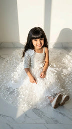 White Fairy Princess Couture Gown