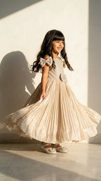 Champagne Bow Classic Gown