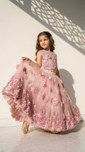 Rose Garden Embroidered Lehenga Set